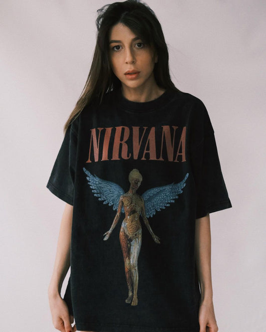 Оверсайз футболка Nirvana Tsupkyi