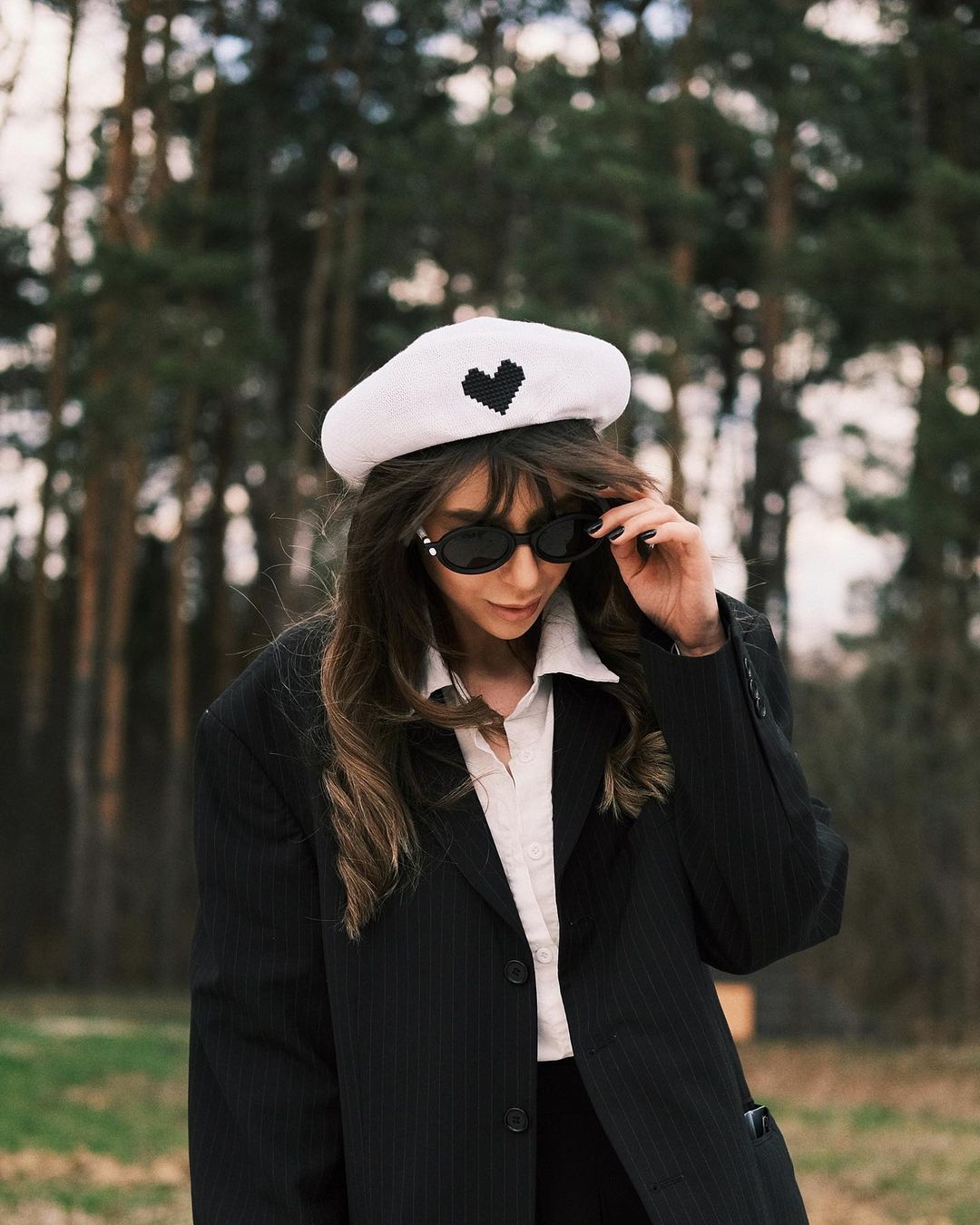 cap Берет с Сердечком I Kashket (Кашкет) Какао - Kashket.me Taton.shop