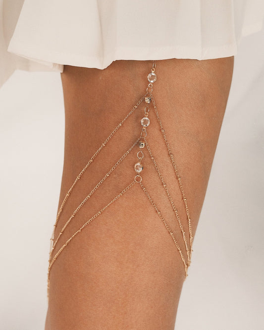 Гартера Прикраса на стегно — таємний шепіт Gold - Kashimir.me Taton.shop