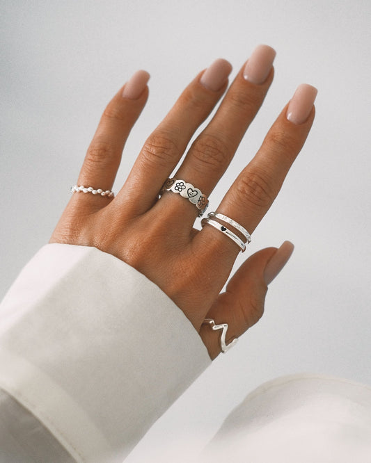 Каблучка “Посмішка” — любов, квіти та щирість в одному дотику - Kashimir.me Taton.shop