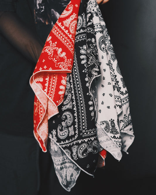 Хустка Бандана - косинка у стрітстайл стилі White - Kashket.me Taton.shop