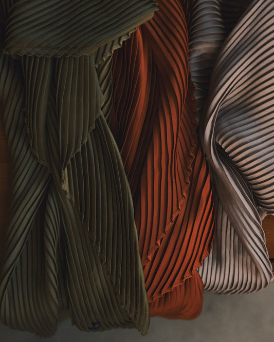 Хустка Плісеровані однотонні хустинки Біла - Kashket.me Taton.shop