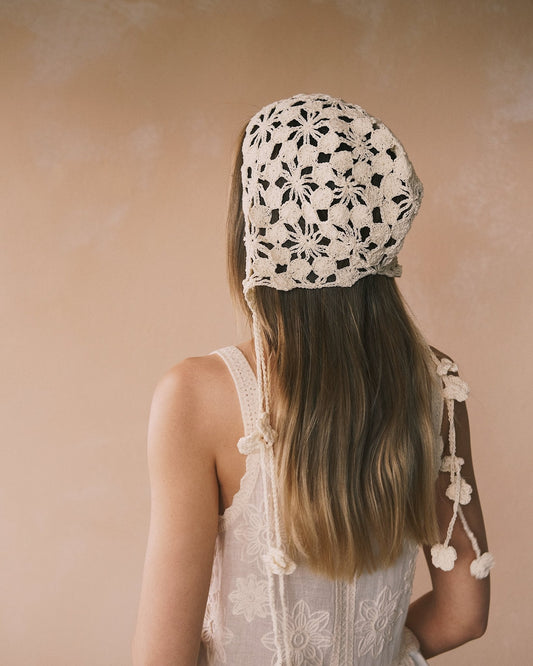 Хустка Вʼязана шапочка у стилі Бохо - Kashket.me Taton.shop