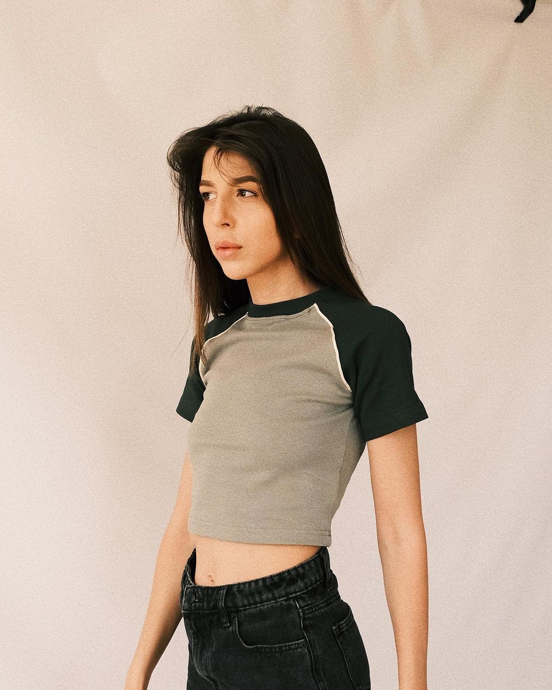 Tops Короткорукавий Crop Top I Tsupkyi (Цупкий) S Оливковий - Tsupkyi (Цупкий) Taton.shop