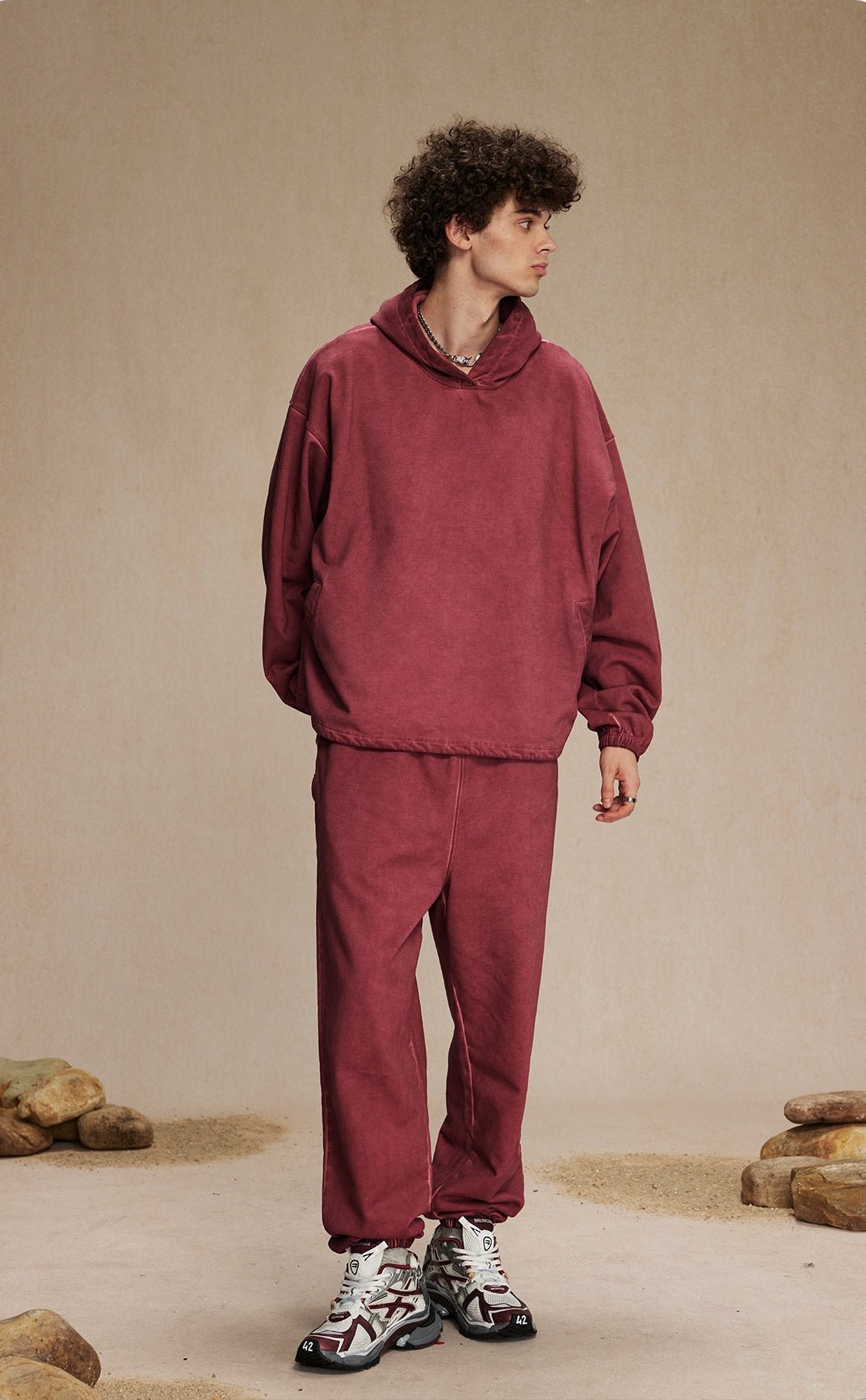 Hoodies Оверсайз Худі з ефектом СТО Ripe Cherry S - Tsupkyi (Цупкий) Taton.shop