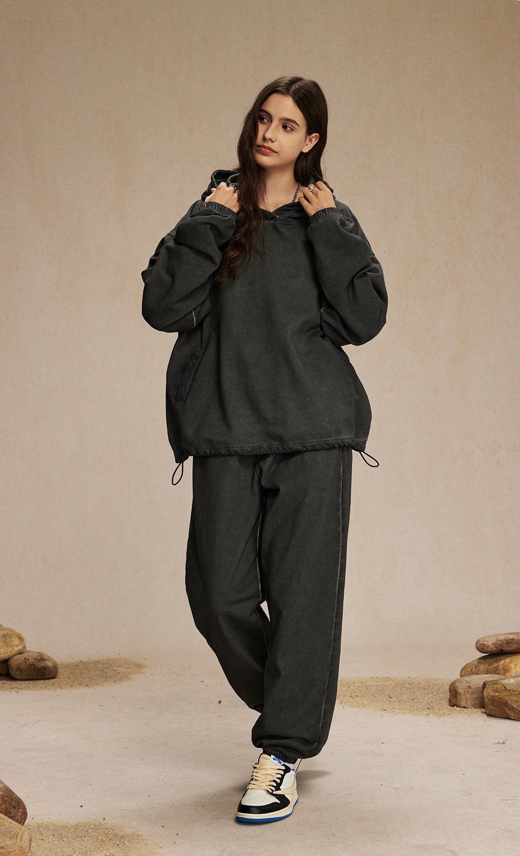 Hoodies Оверсайз Худі з ефектом СТО Ripe Cherry S - Tsupkyi (Цупкий) Taton.shop