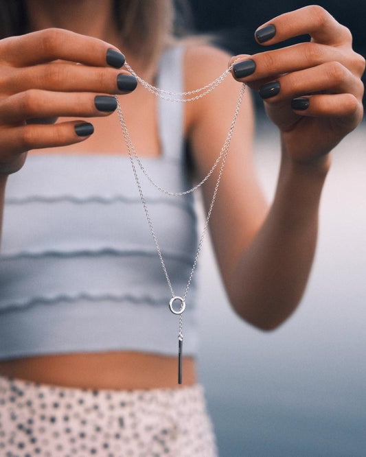 Підвіска S925 Срібна Підвіска - Супер Довга підвіска - Kashimir.me Taton.shop