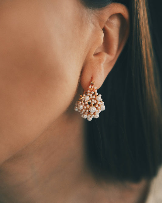 Сережки Преміум Сережки Краплі світла - Kashimir.me Taton.shop