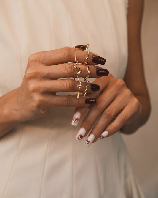 Сережки Преміум сережки – стиль та розкіш Gold - Kashimir.me Taton.shop