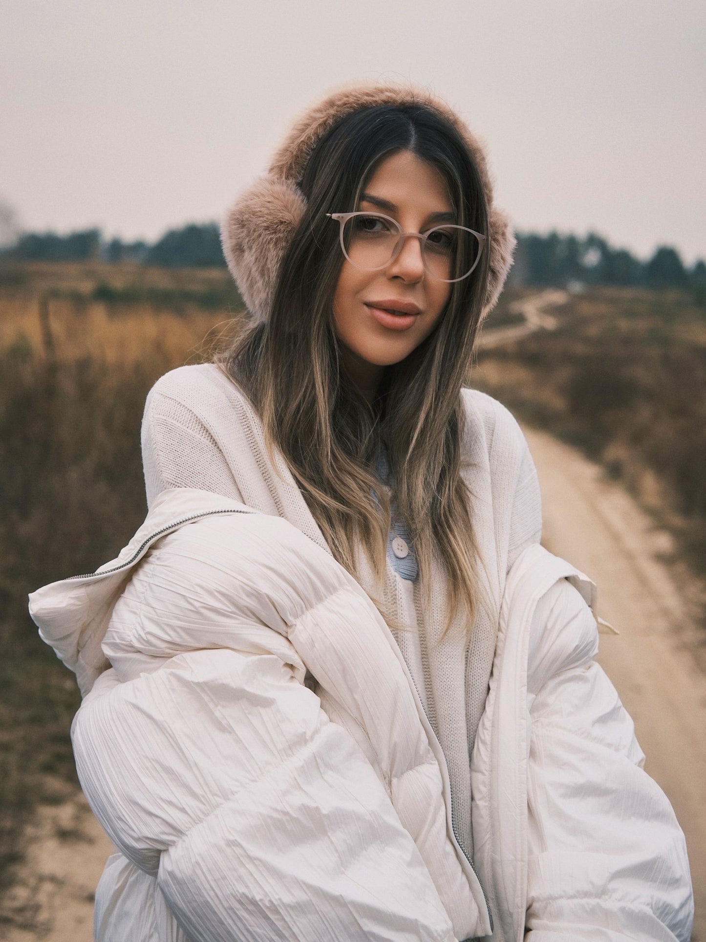 Шапка Теплі зимові хутряні навушники Black - Kashket.me Taton.shop