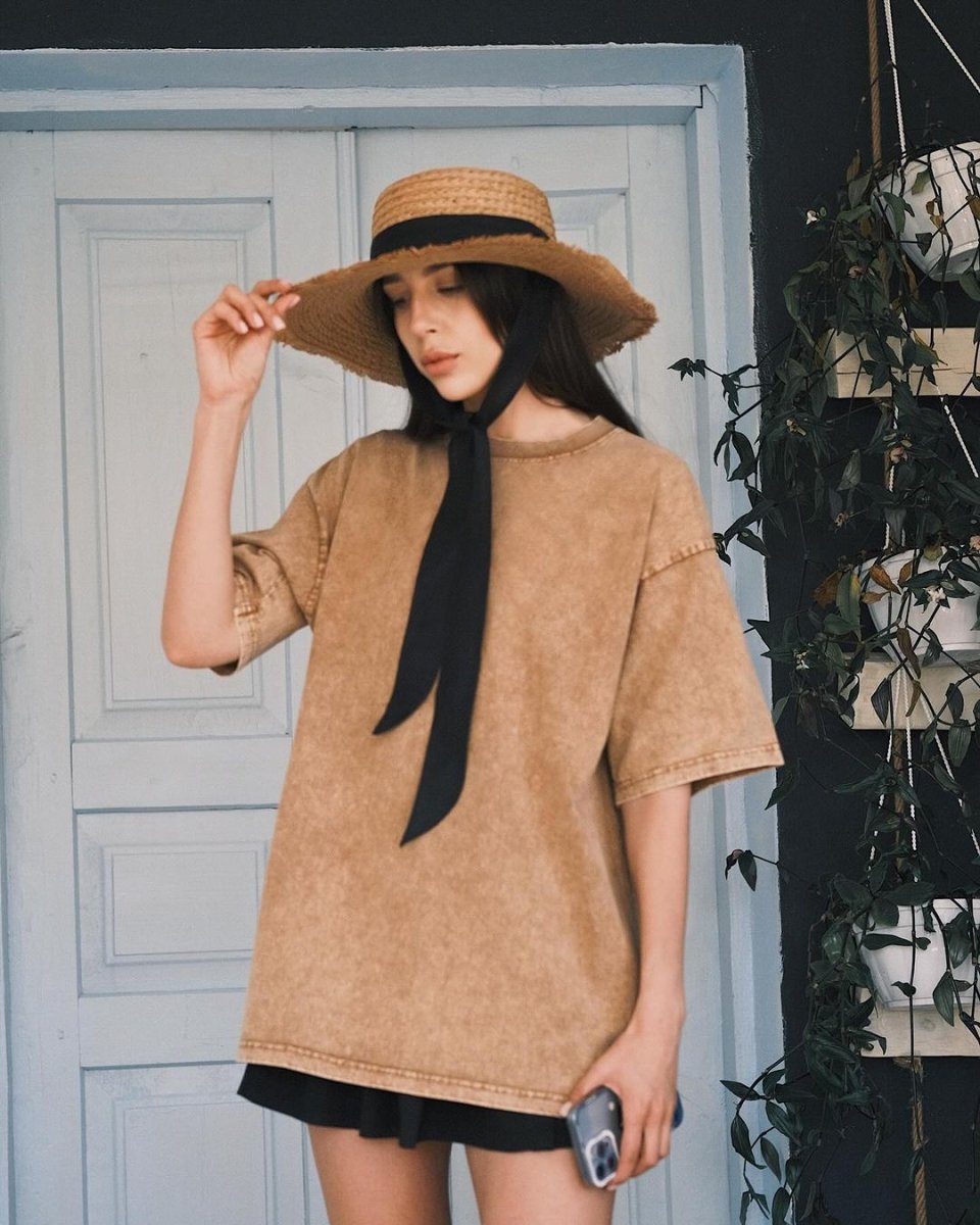 Капелюх Солом'яний Капелюшок з Чорною смужкою - Kashket.me Taton.shop