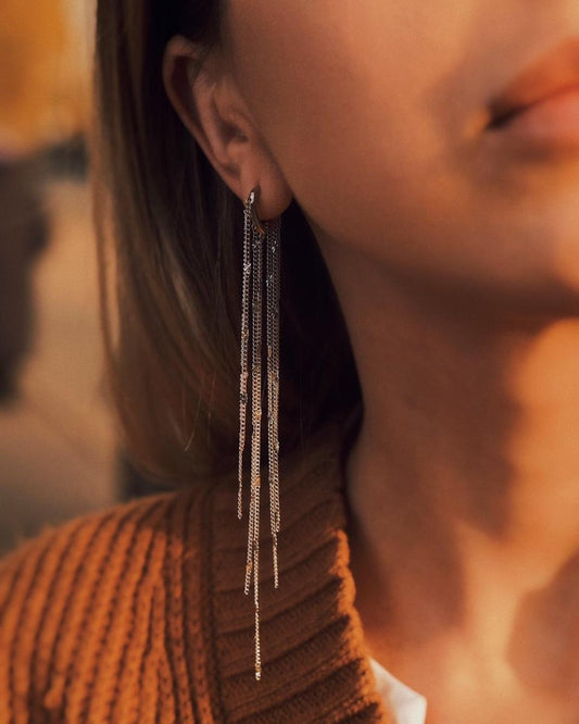 Срібляста Річка - Сережки - Kashimir.me Taton.shop