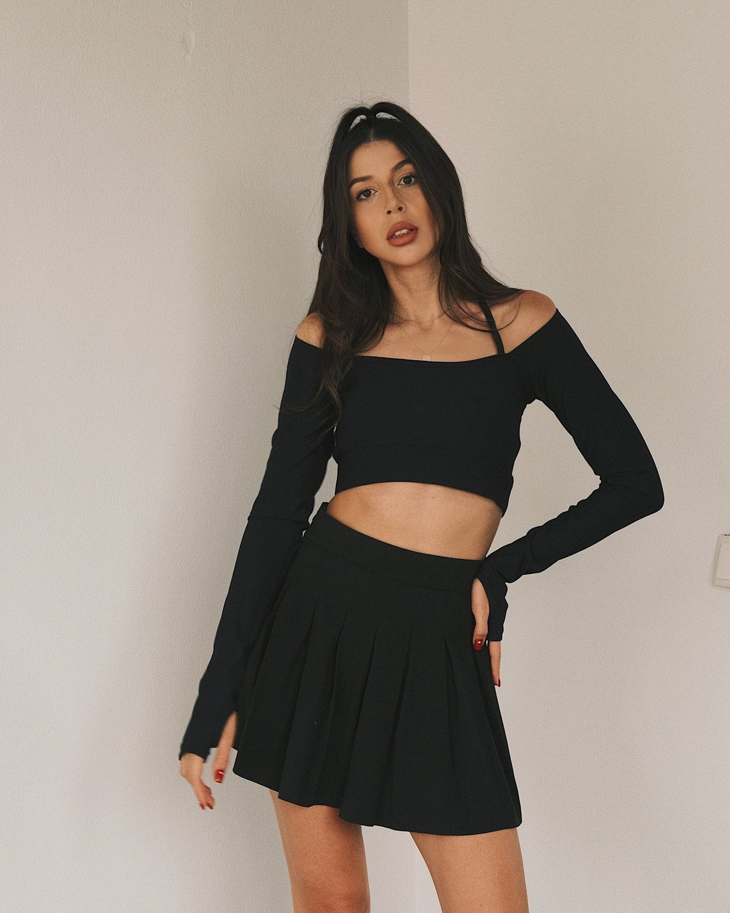 Tops Лонгслів з відкритими плечима White S - Tsupkyi (Цупкий) Taton.shop