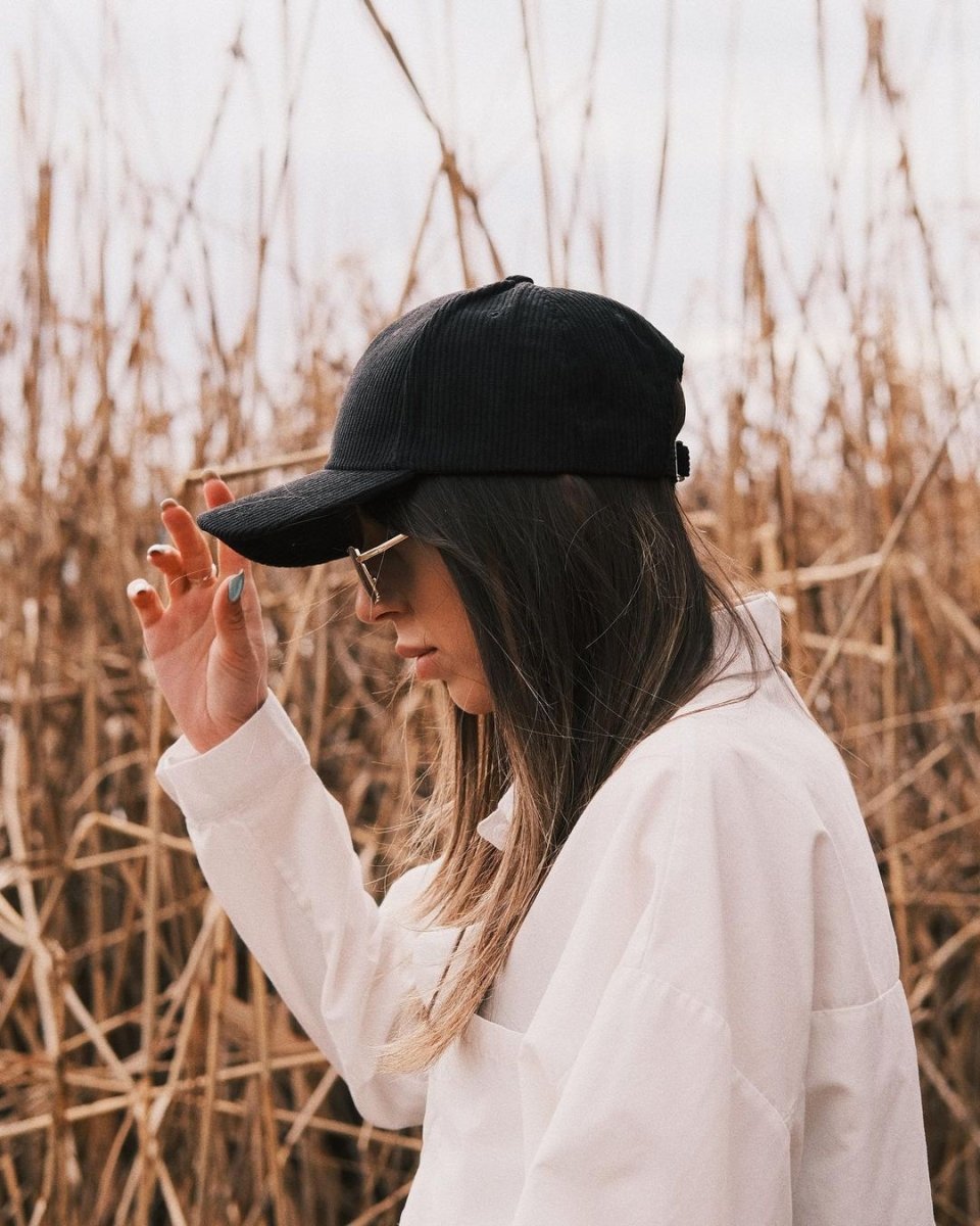 cap Вельветова Кепка I Kashket (Кашкет) Чорна - Kashket.me Taton.shop