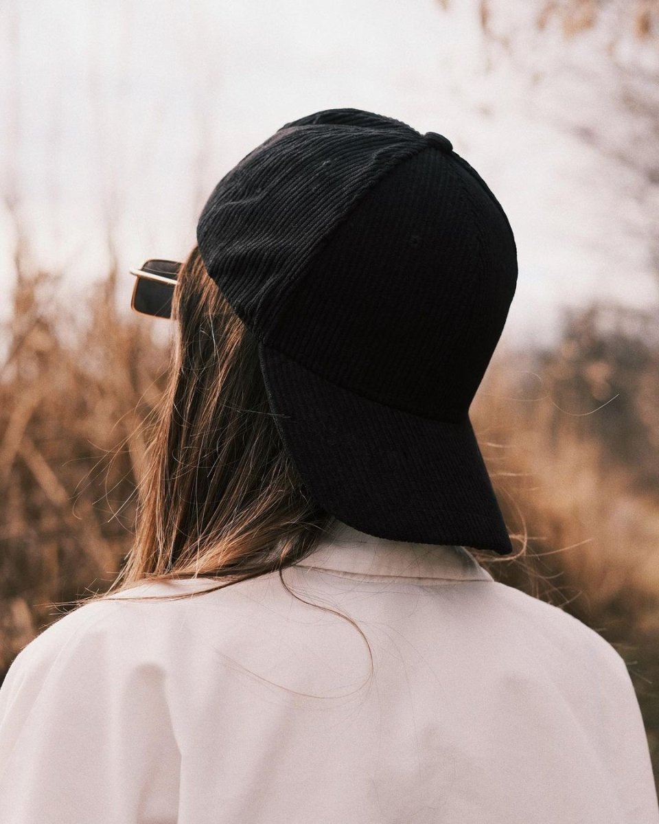 cap Вельветова Кепка I Kashket (Кашкет) Чорна - Kashket.me Taton.shop
