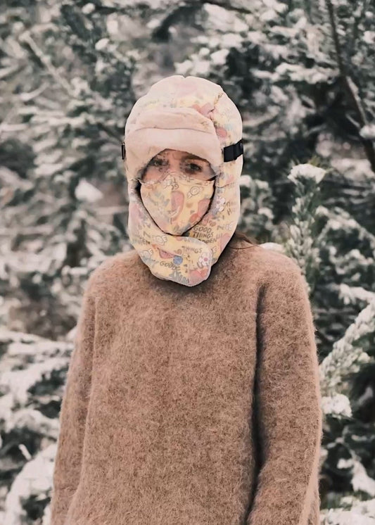 Шапка Жіноча Зимова тепла шапка Лижний набір Kashket (Кашкет) Жовта - Kashket.me Taton.shop