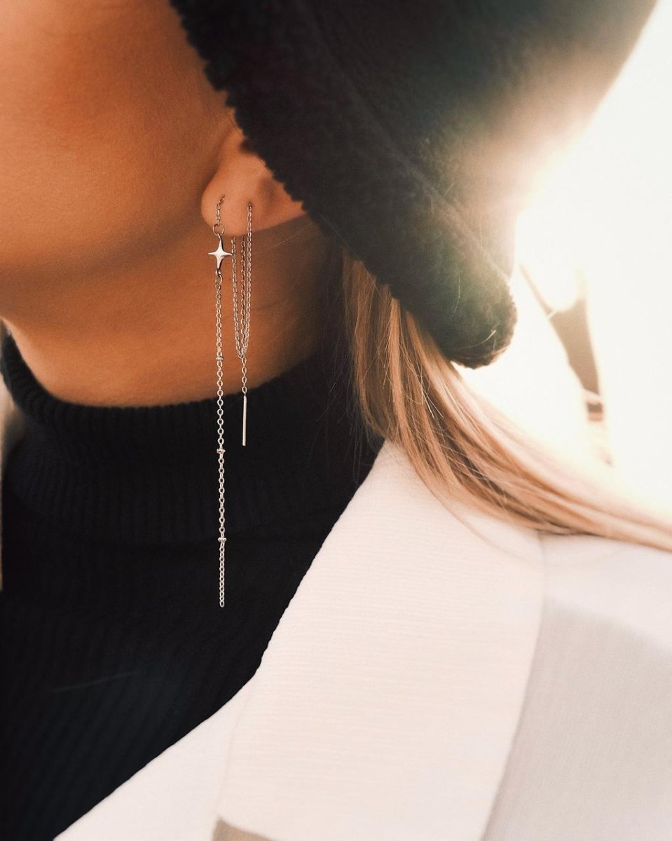 Сережки Зорепад — Моносережка - Kashimir.me Taton.shop