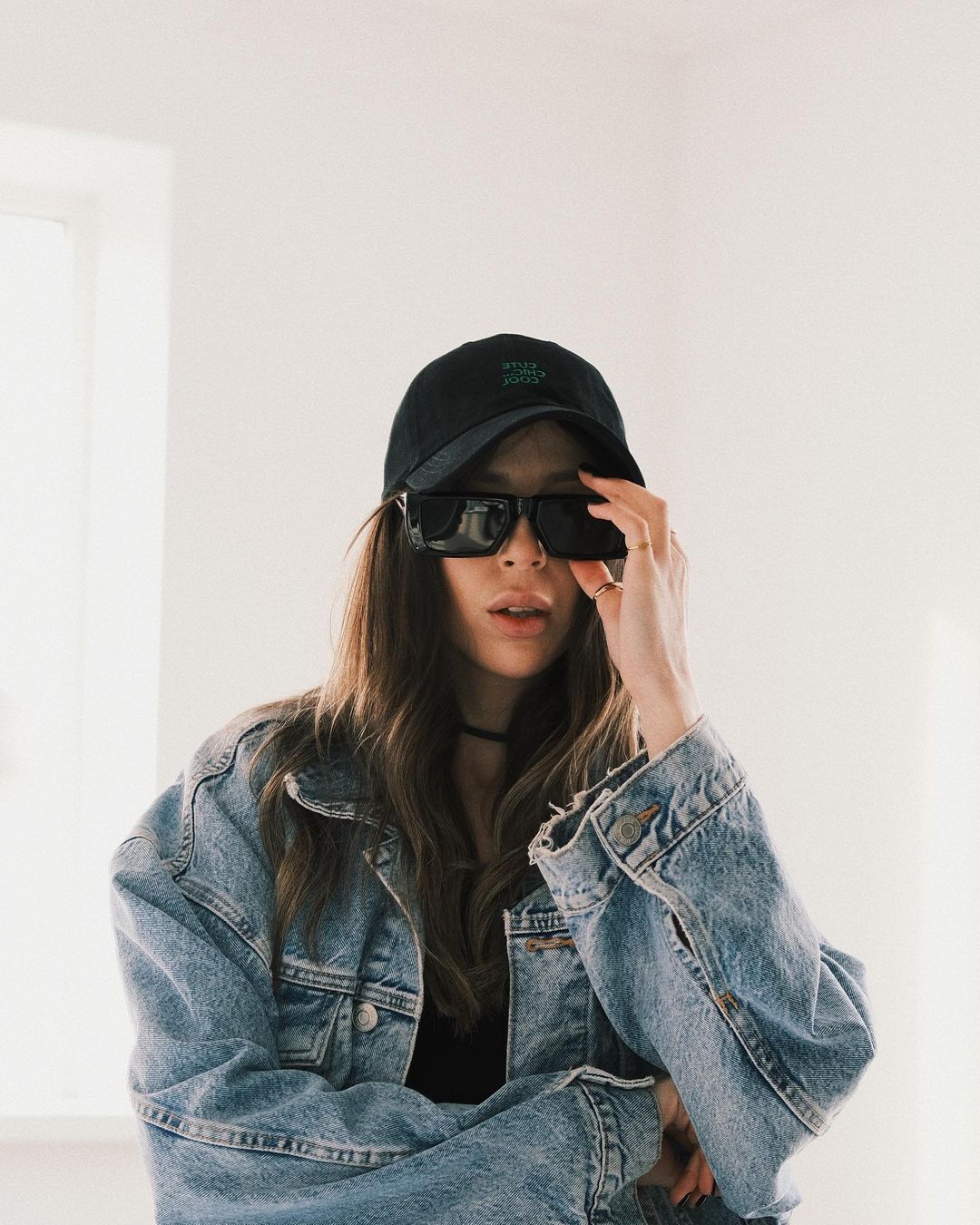 Sunglasses Кутики Шпигун (Чорні) - Okuliarnyi Taton.shop