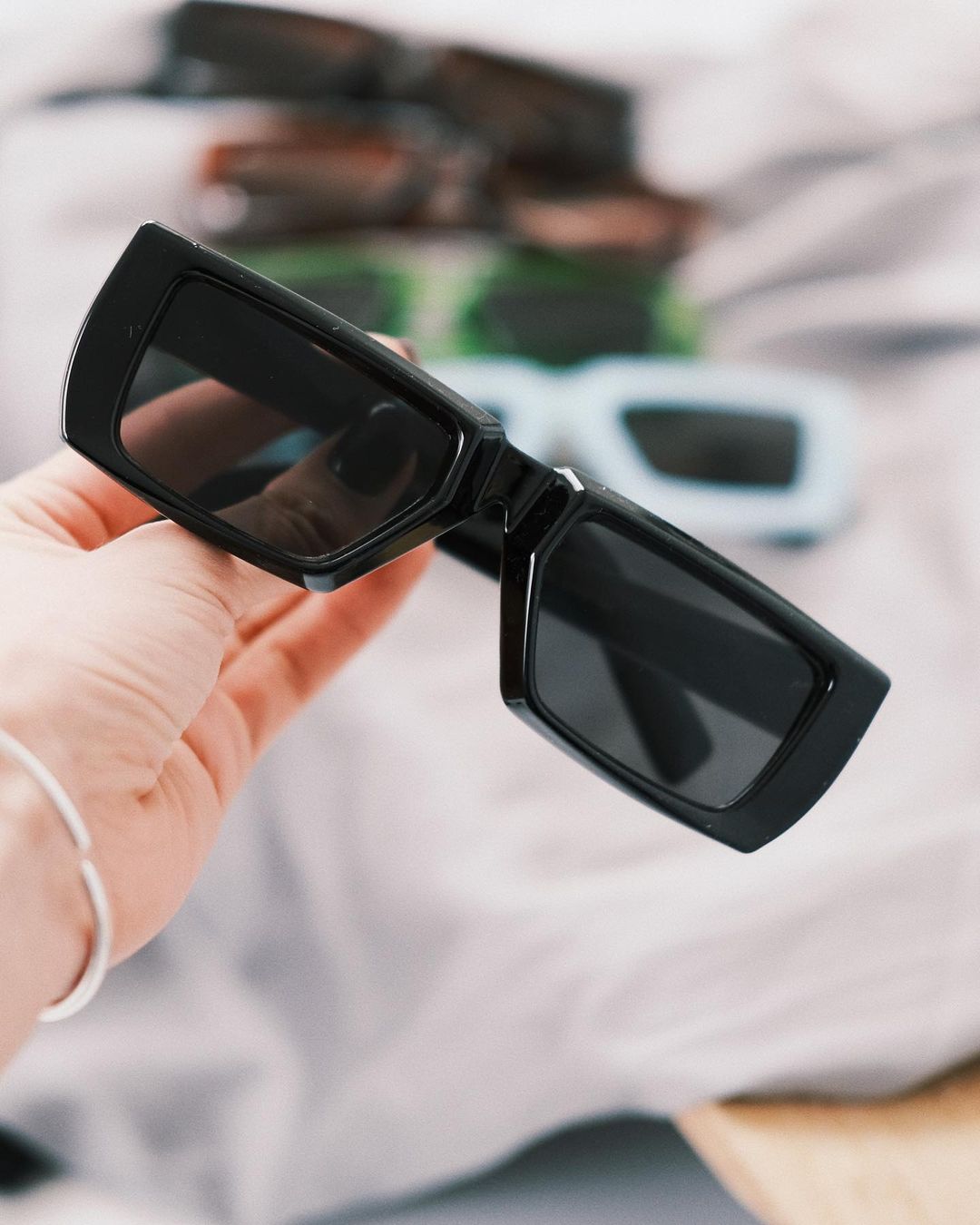 Sunglasses Кутики Сок ківі (Зелені) - Okuliarnyi Taton.shop