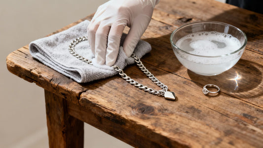 A Minimalist Guide to Cleaning Silver Jewelry - Taton.shop