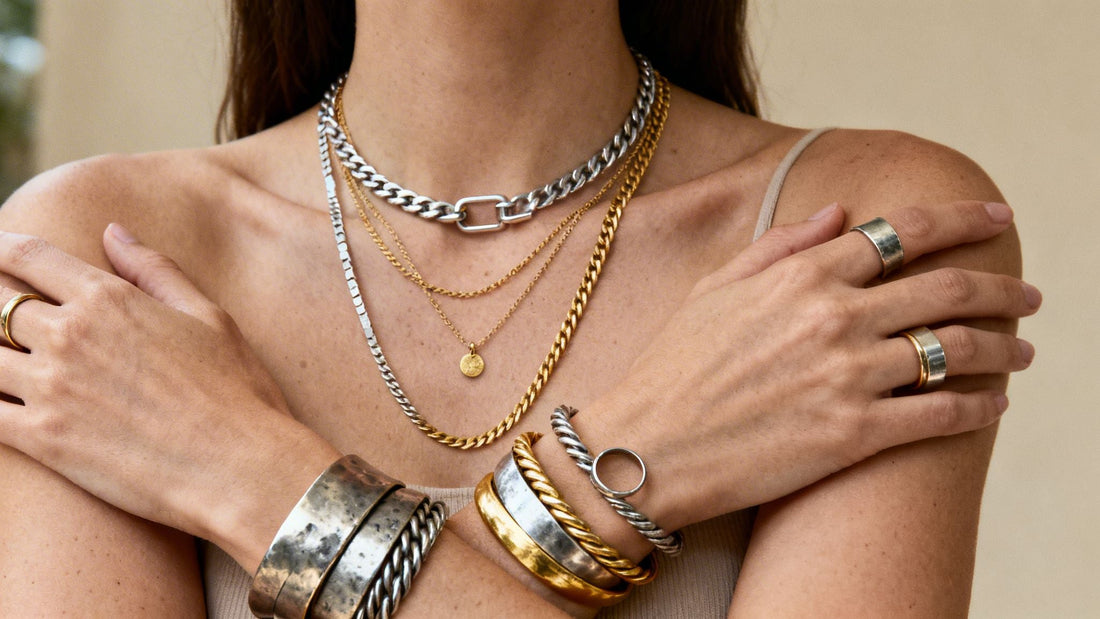 How to Layer Jewelry: A Modern Guide to Styling - Taton.shop