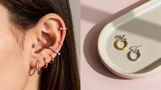 Сережки на хрящ: повний гід з вибору, догляду та стилізації - Taton.shop