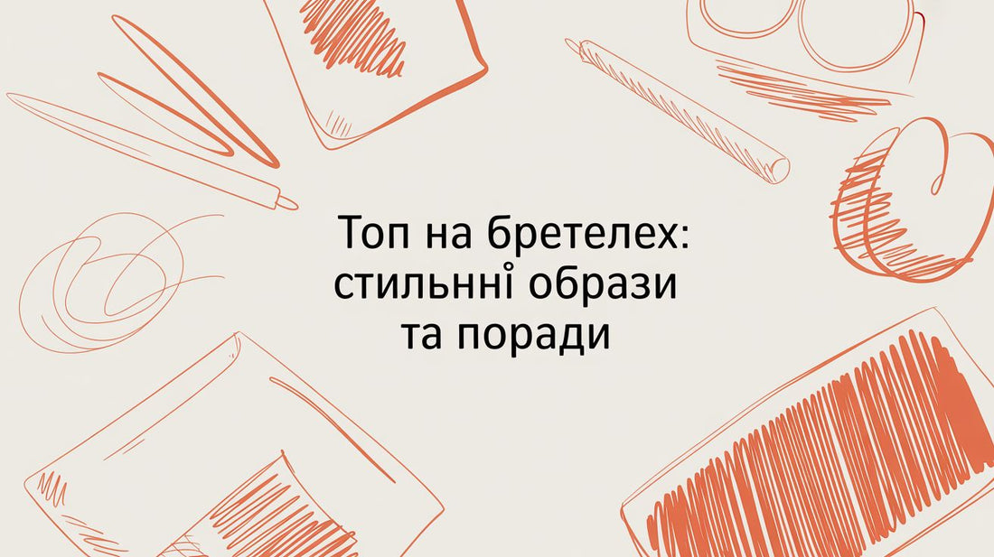 Топ на бретелях: гід по стилю та універсальним образам - Taton.shop