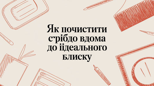 Як почистити срібло вдома: повний гайд до ідеального блиску - Taton.shop