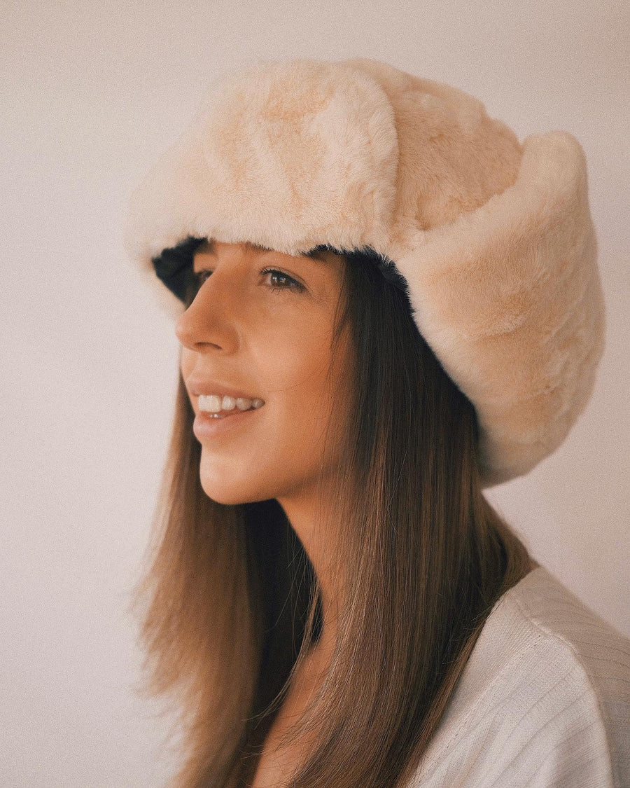 Hats Шапка-вушанка «Божественна» Пряжений - Kashket.me Taton.shop