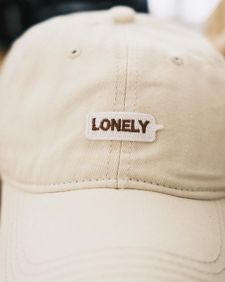 cap Кепка «Lonely» Молочна - Kashket.me Taton.shop