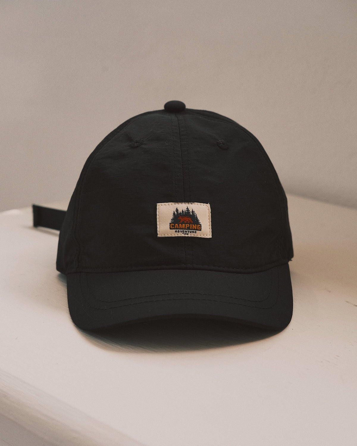 cap Ультралегка кепка Camping Adventure з коротким козирком Black - Kashket.me Taton.shop