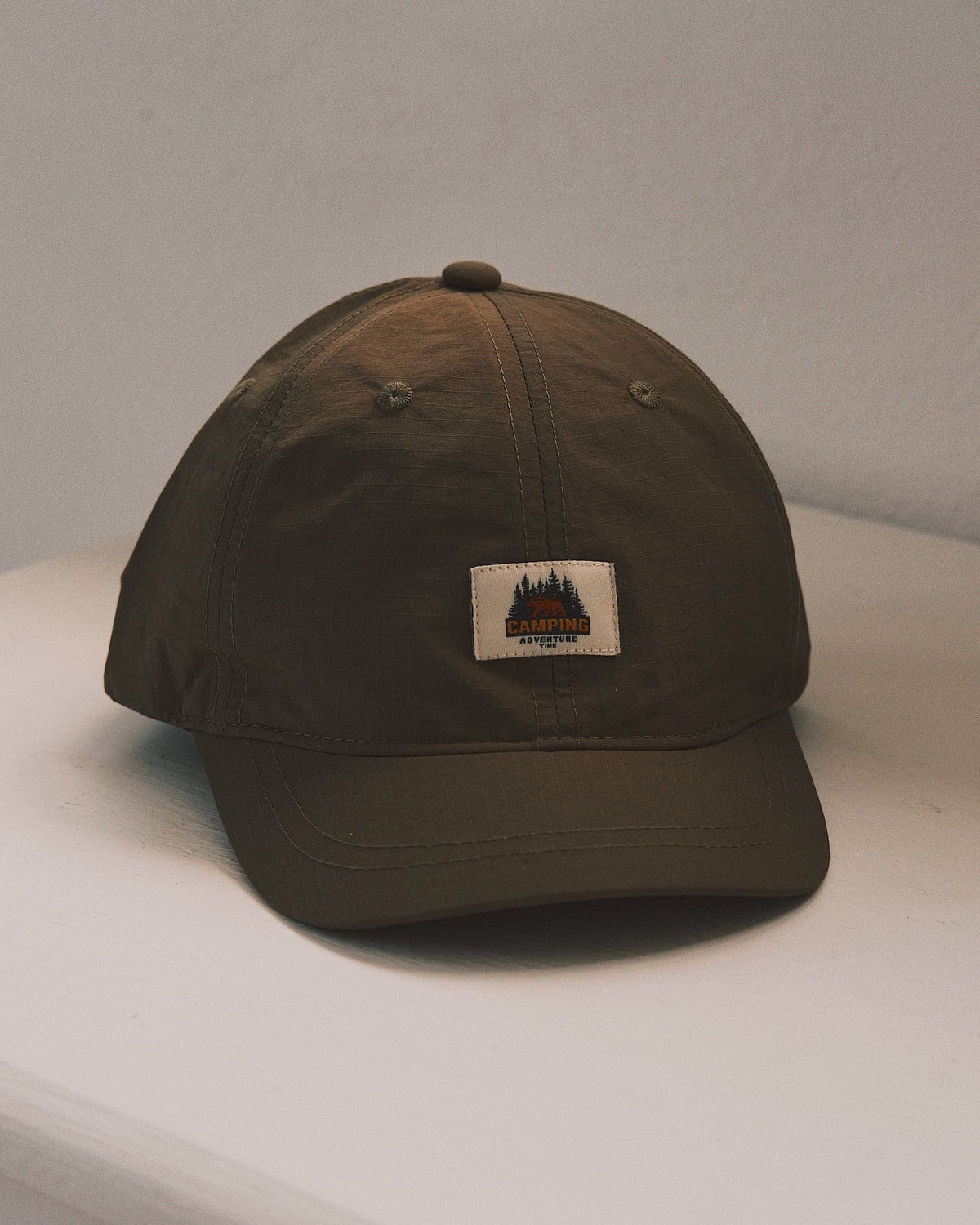 cap Ультралегка кепка Camping Adventure з коротким козирком Olive - Kashket.me Taton.shop