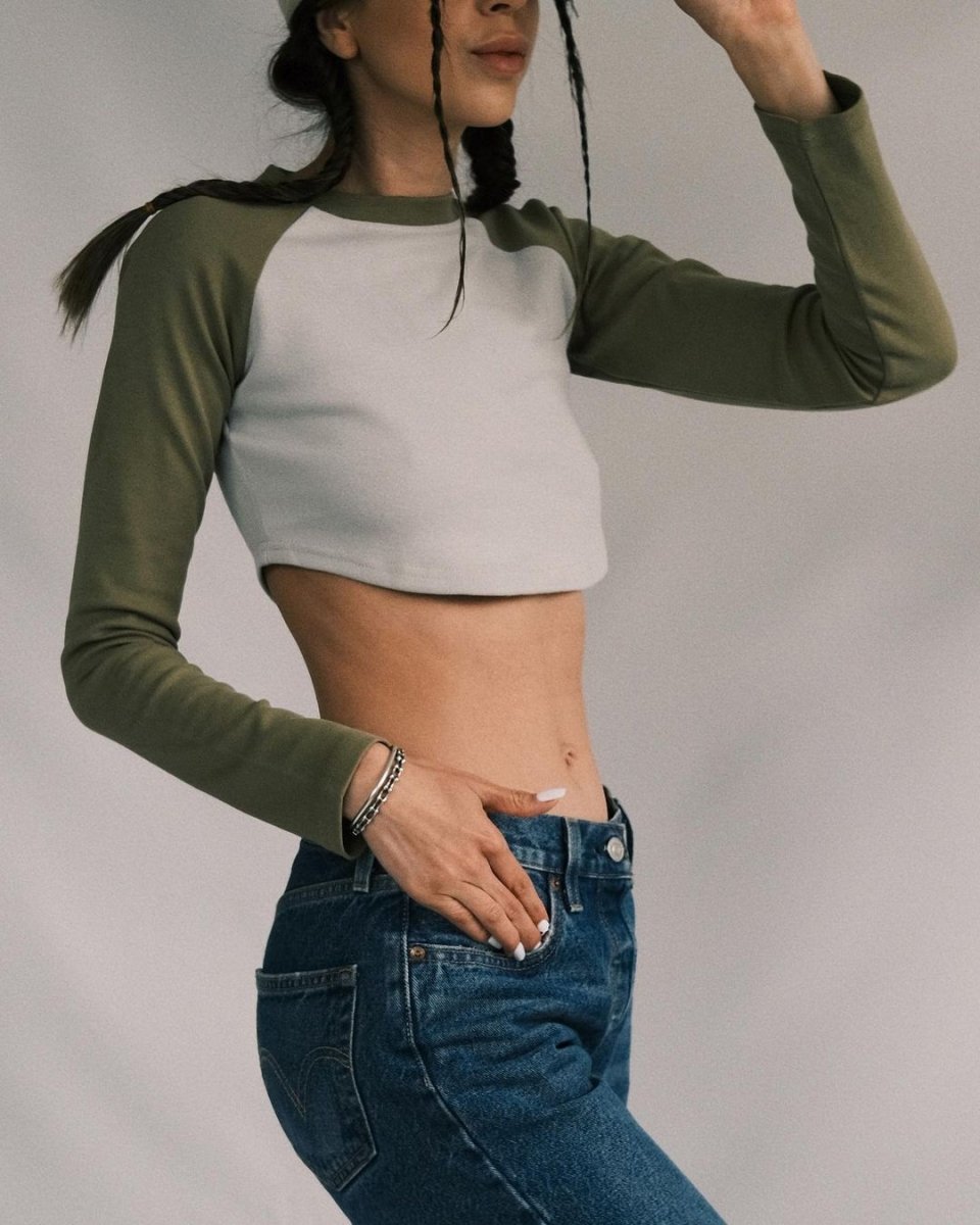 Tops Довгорукавий Crop Top S Рожевий - Tsupkyi (Цупкий) Taton.shop