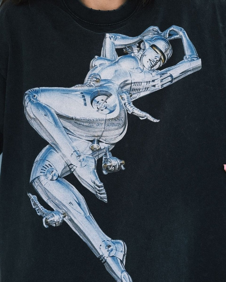 T-shirt Футболка «Кіборгиня» M - Tsupkyi (Цупкий) Taton.shop