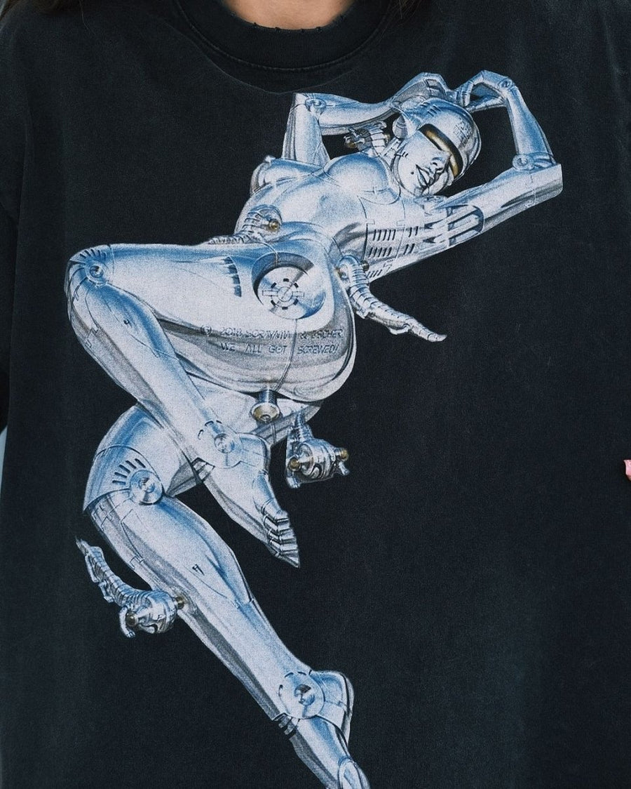 T-shirt Футболка «Кіборгиня» M - Tsupkyi (Цупкий) Taton.shop