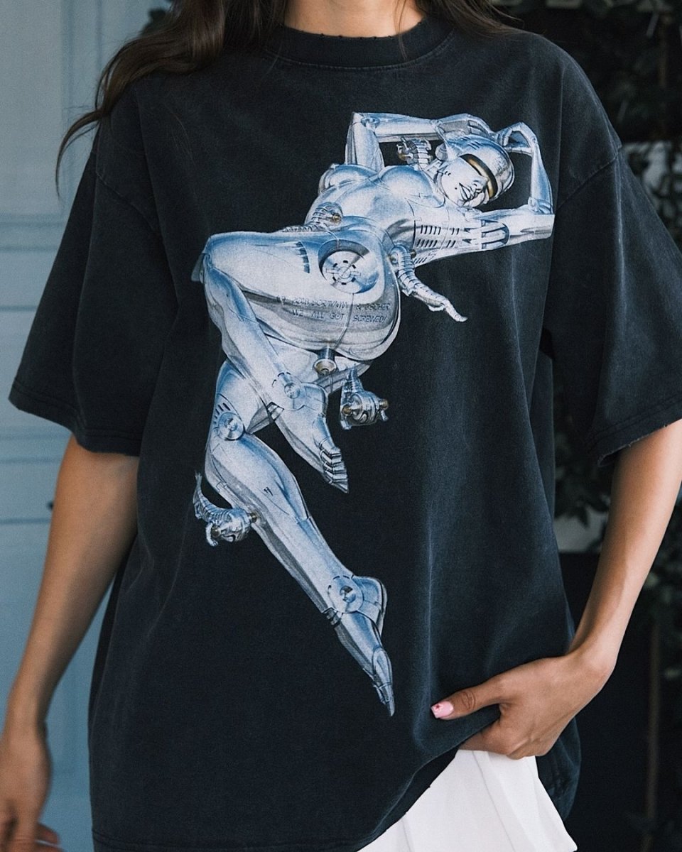 T-shirt Футболка «Кіборгиня» M - Tsupkyi (Цупкий) Taton.shop