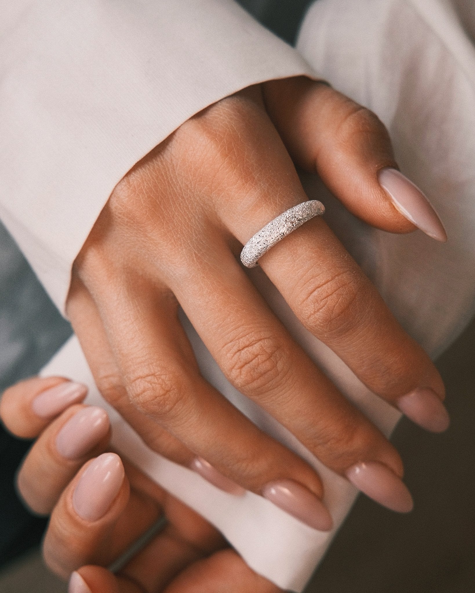 Каблучка S925 Срібна Каблучка - Іній - Kashimir.me Taton.shop