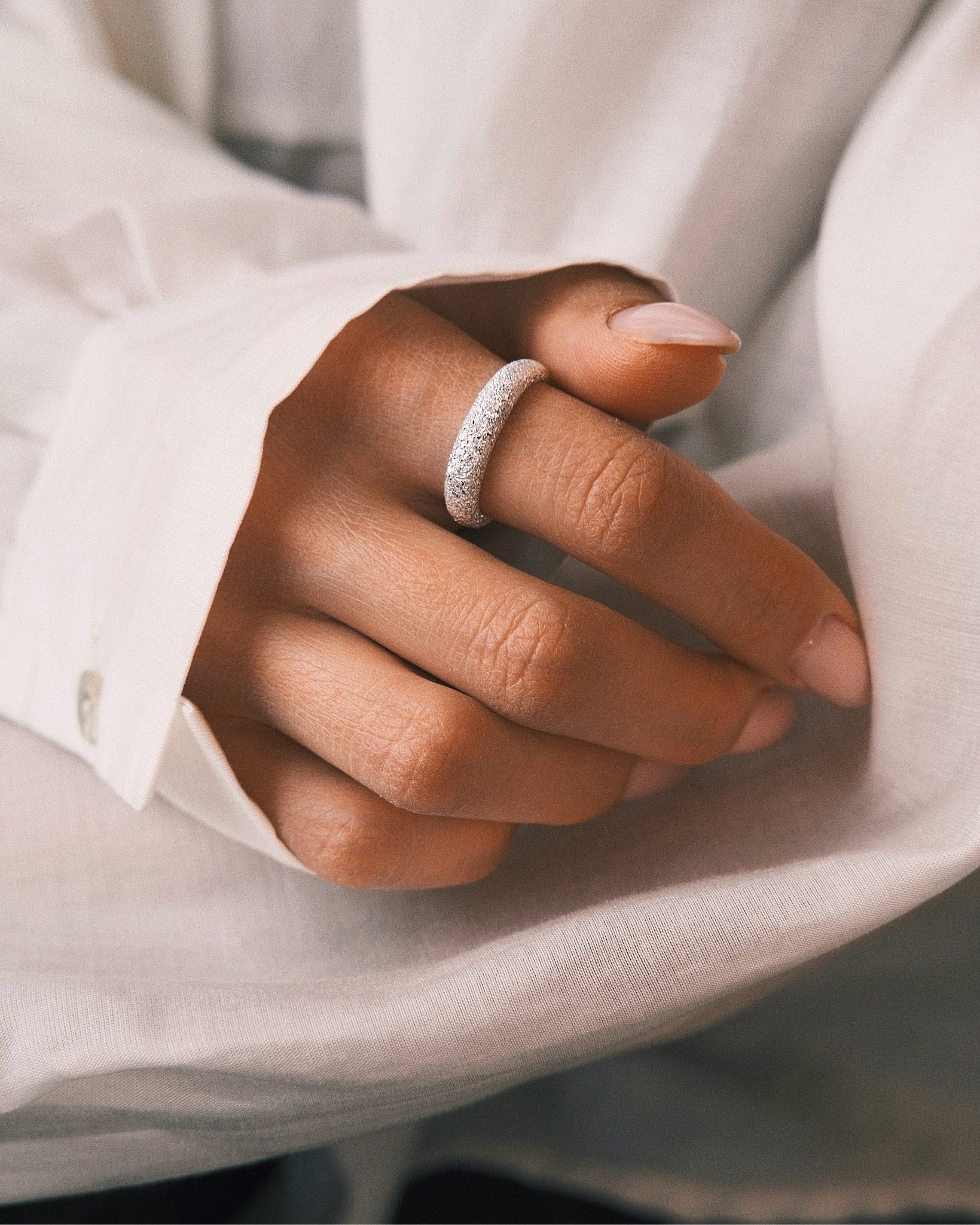 Каблучка S925 Срібна Каблучка - Іній - Kashimir.me Taton.shop