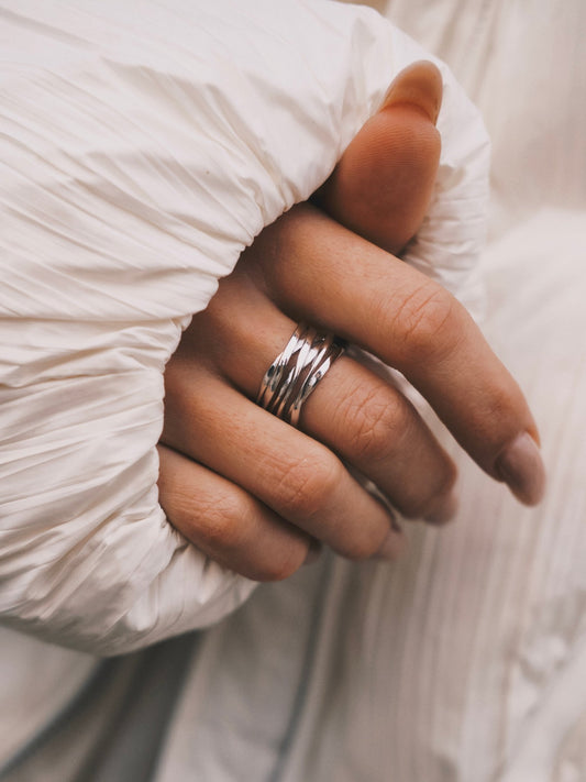 Каблучка S925 Срібна Каблучка - Магічне сплетіння - Kashimir.me Taton.shop