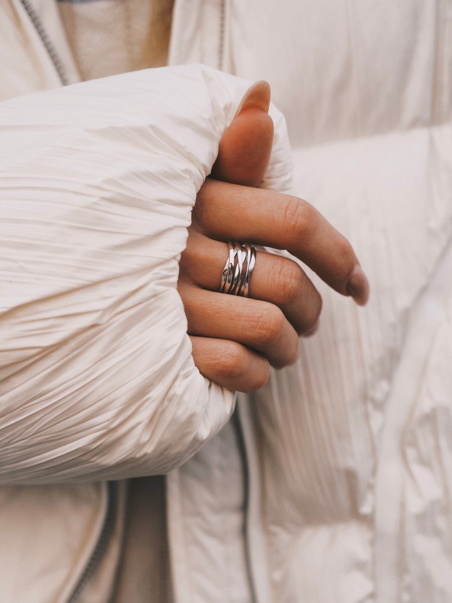 Каблучка S925 Срібна Каблучка - Магічне сплетіння - Kashimir.me Taton.shop