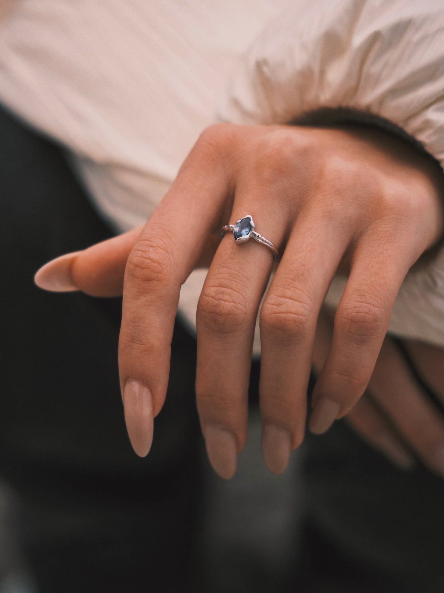 Каблучка S925 Срібна Каблучка - Погляд Королеви - Kashimir.me Taton.shop