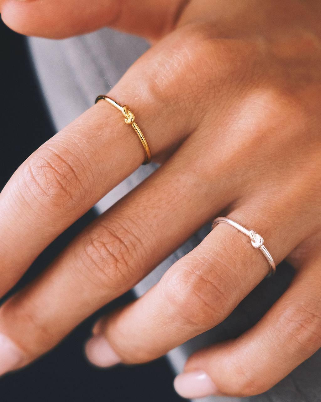 Каблучка - Сріблястий Вузлик - Kashimir.me Taton.shop