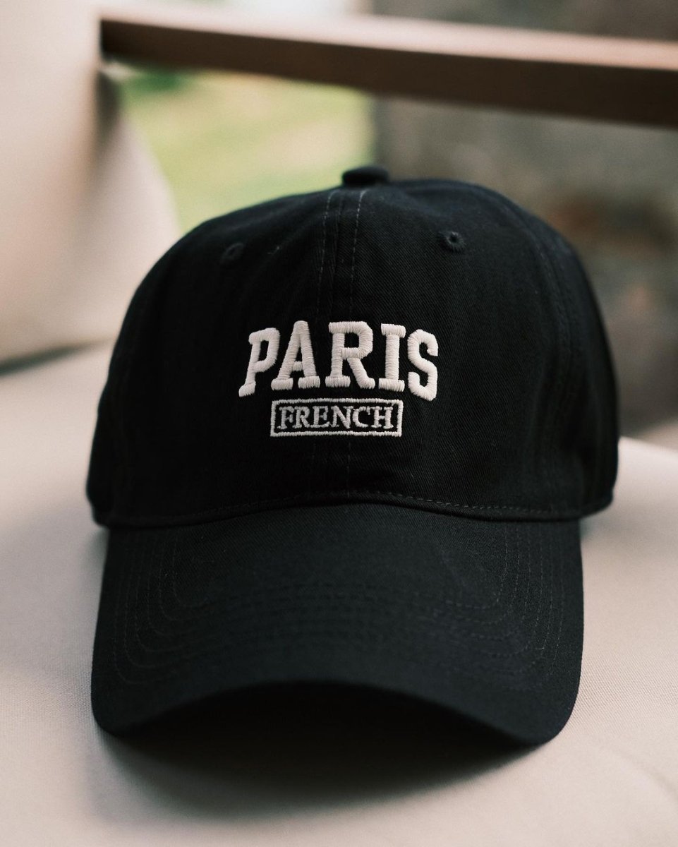 cap Кепка «Париж» Чорний - Kashket.me Taton.shop