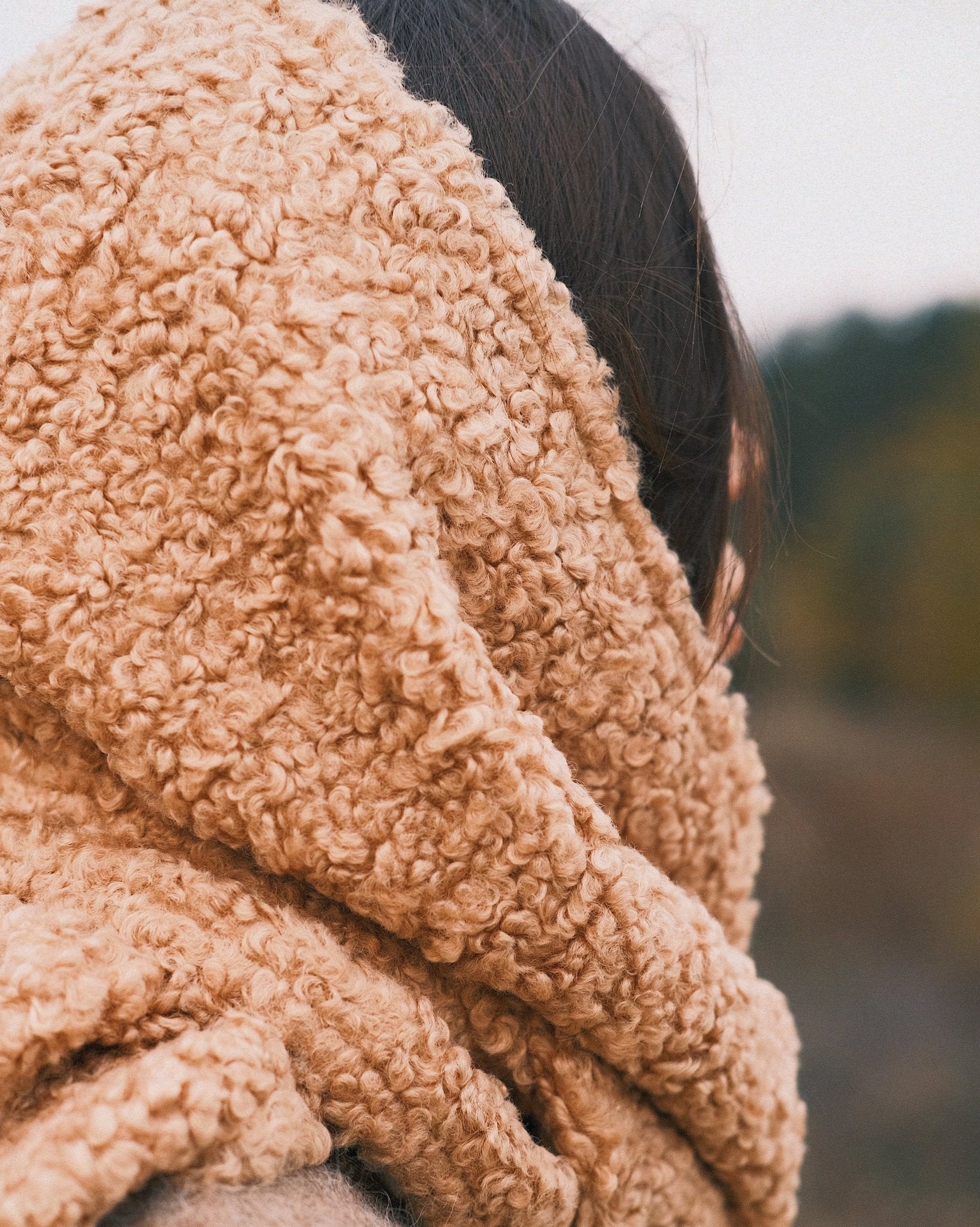 Хуска Тепла Зимня Косинка під Барашку Black - Kashket.me Taton.shop