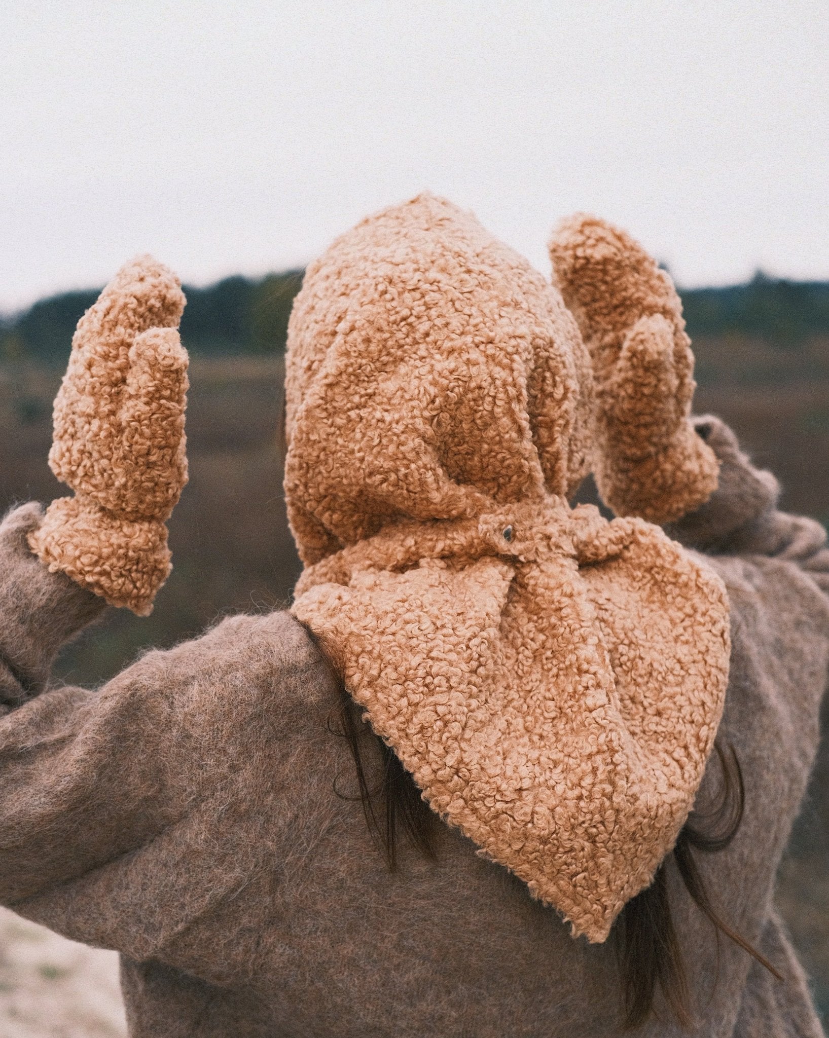 Хуска Тепла Зимня Косинка під Барашку Black - Kashket.me Taton.shop