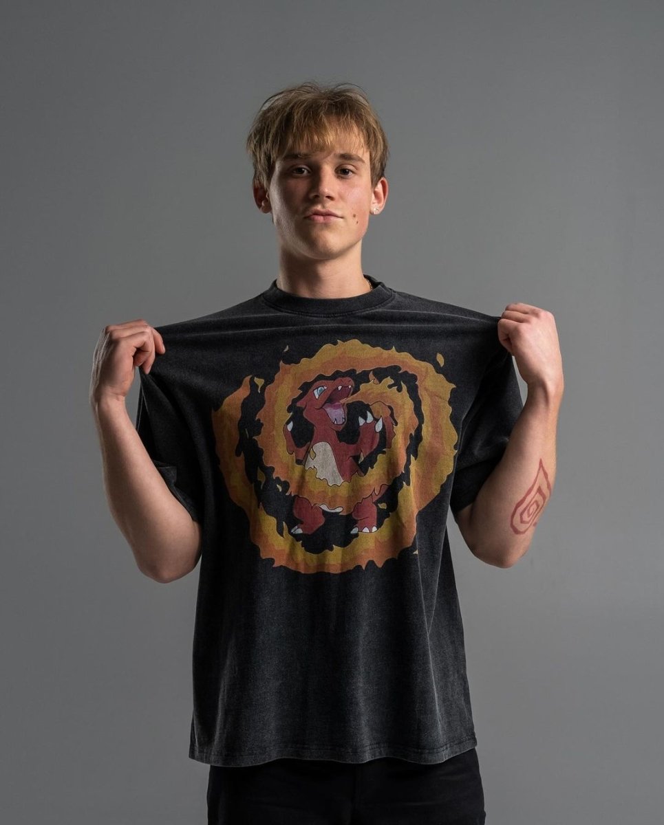T-shirt Оверсайз футболка «Чермандер» M Біла - Tsupkyi (Цупкий) Taton.shop