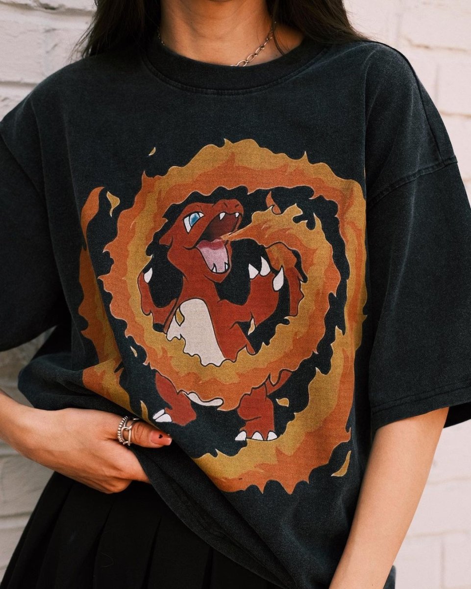 T-shirt Оверсайз футболка «Чермандер» M Чорна - Tsupkyi (Цупкий) Taton.shop