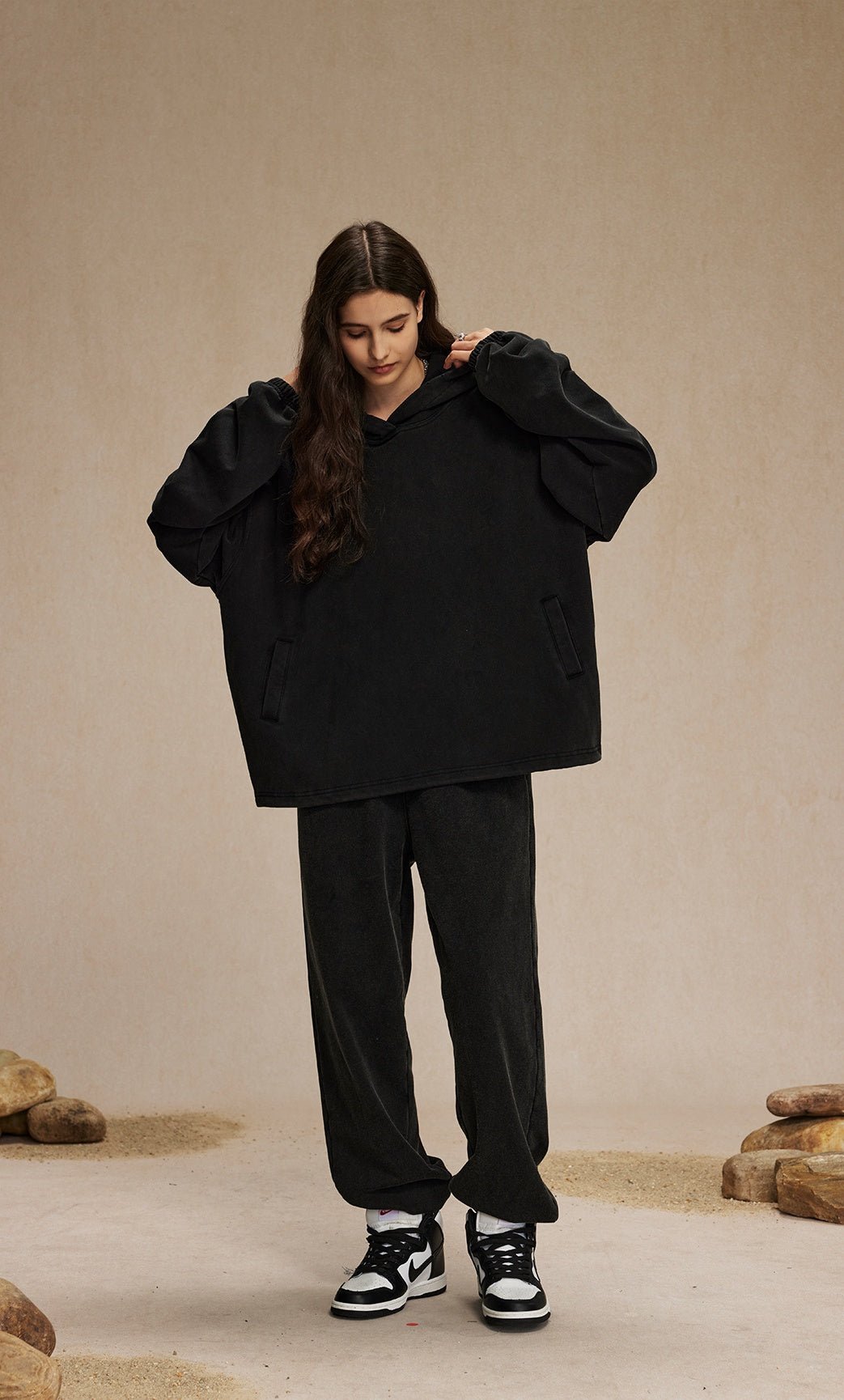 Hoodies Оверсайз Худі з ефектом СТО Ripe Cherry S - Tsupkyi (Цупкий) Taton.shop