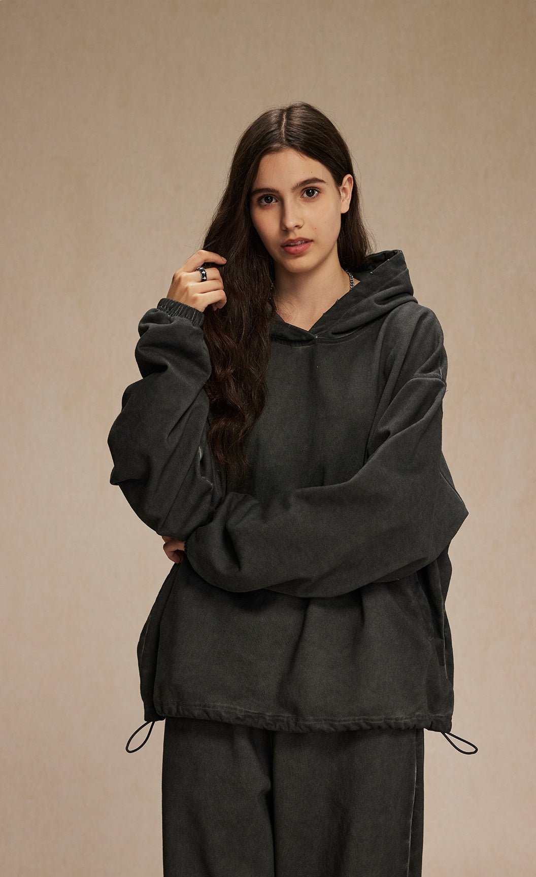 Hoodies Оверсайз Худі з ефектом СТО Ripe Cherry S - Tsupkyi (Цупкий) Taton.shop