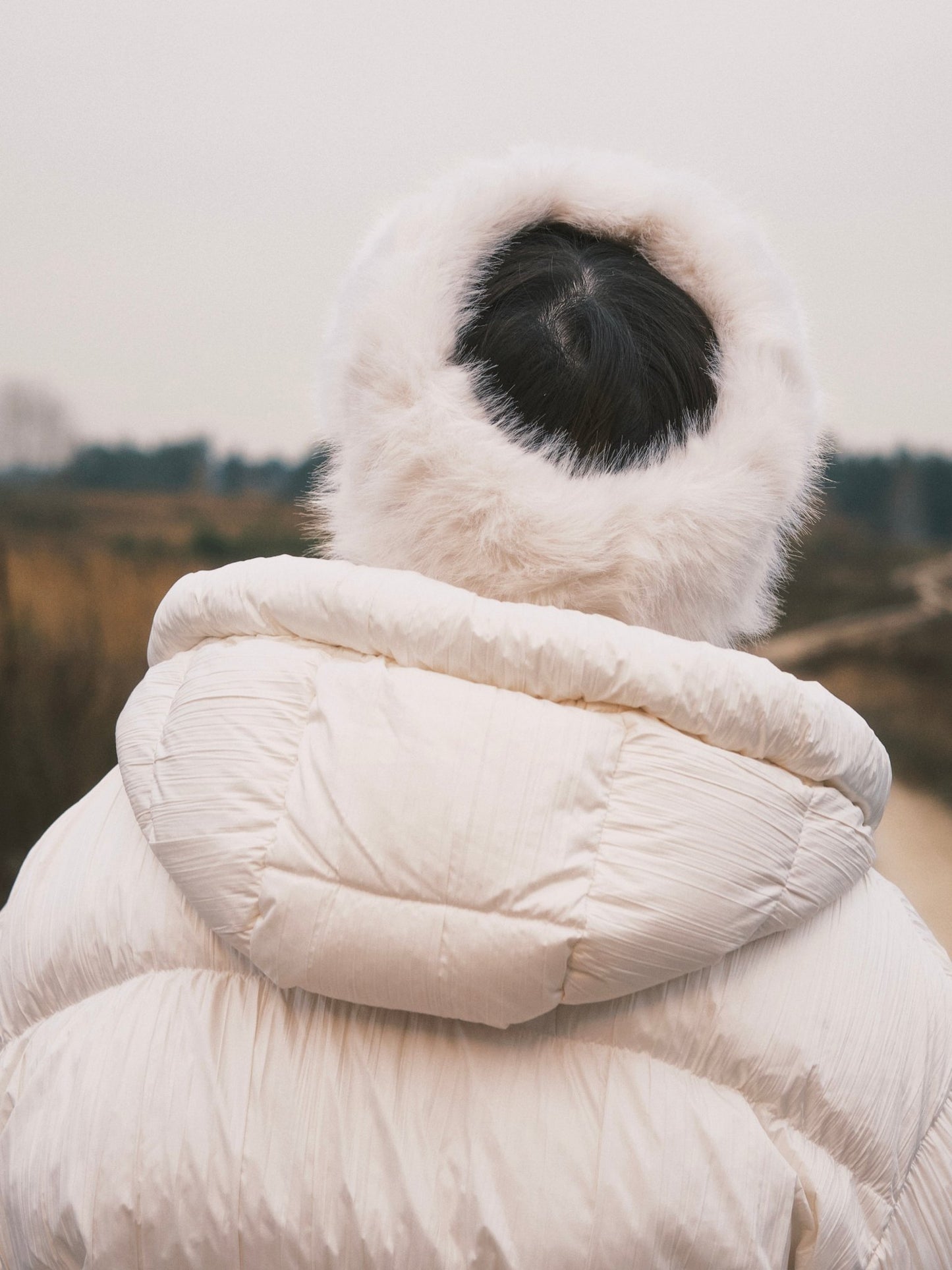 Панама Тепла зимова повʼязка на голову зі штучного хутра 🧣✨ жіноча хутряна повʼязка замість шапки White - Kashket.me Taton.shop